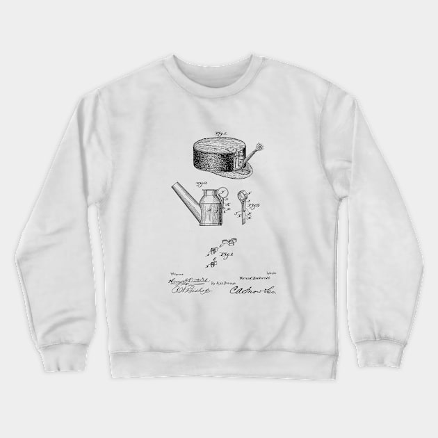 Miner's Lamp Holder Crewneck Sweatshirt by skstring